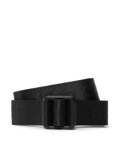 Paski - Calvin Klein Pasek Męski Slider Webbing 35mm Czarny - grafika 1