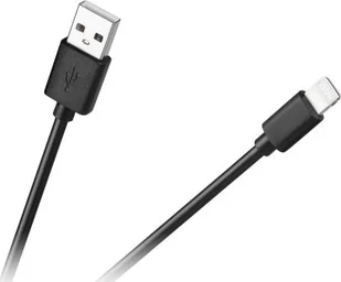 Kabel USB Cabletech USB-A - Lightning 1 m Czarny KPO3946 - Kable USB - miniaturka - grafika 1