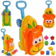 Sortery dla dzieci - Klocki Walizeczka Pchacz Miś Z Rączką 33368 - miniaturka - grafika 1