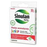 Przeziębienie i grypa - Sinulan Forte Junior x5 plastrów - miniaturka - grafika 1