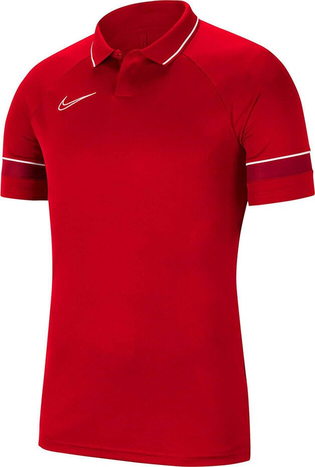 Koszulka dla dzieci Nike Dri-FIT Academy 21 Polo SS czerwona CW6106 657-S