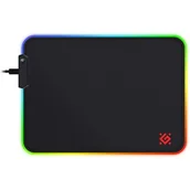 Podkładki pod mysz - Podkładka DEFENDER Gaming Black L Light Led - miniaturka - grafika 1
