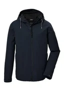Kurtki męskie - G.I.G.A. DX Męska kurtka funkcyjna/kurtka outdoorowa wodoszczelna z kapturem GW 32 MN JCKT, granatowa, 3XL, 41867-000 - miniaturka - grafika 1