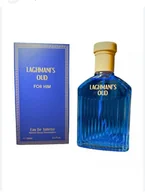 Wody i perfumy męskie - Fine Perfumery, Laghmani Oud Blue, Eau De Toilette, For Men, 100 ml For Men - miniaturka - grafika 1