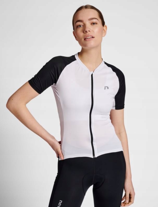 HUMMEL BLUZKA SPORTOWA DOPASOWANA BIAŁA L PUI