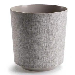 HowHomely Doniczka Aloe Texelle taupe h27x25,4 cm - Donice - miniaturka - grafika 1