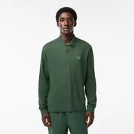 Koszulki męskie - Lacoste Original L.12.12 Long Sleeve Cotton Polo Shirt - miniaturka - grafika 1