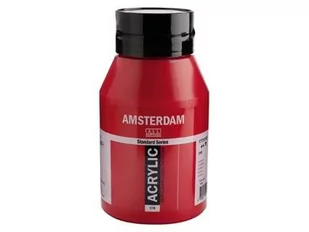 Talens Amsterdam, farba akrylowa, 1000 ml, Karmin - Przybory szkolne - miniaturka - grafika 1