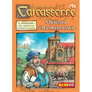 MindOK Carcassonne: Opactwo i Burmistrzowie - Gry planszowe - miniaturka - grafika 1