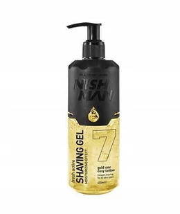 Nishman Żel do Golenia Shaiving Gel 07 400ml - Kosmetyki do golenia - miniaturka - grafika 1