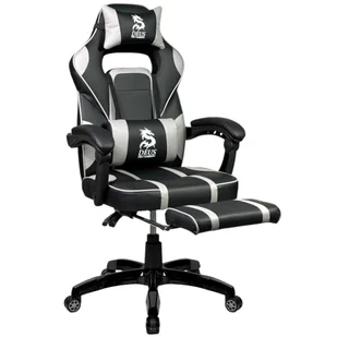 Fotel Gamingowy Krzesło gracza Large Grey - Fotele gamingowe - miniaturka - grafika 1