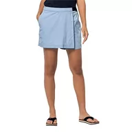 Sukienki i spódnice sportowe - Jack Wolfskin Damski Lightsome W Skort, Blue Fog, Standard - miniaturka - grafika 1