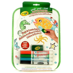 Crayola: Zestaw tablica do pisania i markery - Zabawki kreatywne - miniaturka - grafika 1