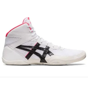 Buty Zapaśnicze Bokserskie Asics Matflex 7 White/Diva Pink - Kimona, stroje i obuwie - miniaturka - grafika 1
