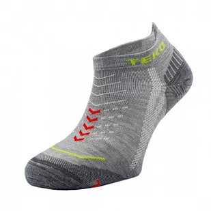 Skarpety stopki z merino Teko ecoRUN ultra Low Cut Ultralight Cushion 1.0 Birch - Skarpetki i podkolanówki sportowe - miniaturka - grafika 1