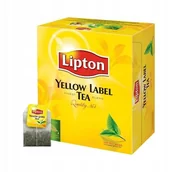 Herbata - Lipton Yellow Label Herbata czarna 100 torebek 200g - miniaturka - grafika 1
