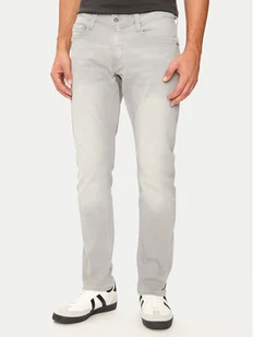 Mustang Jeansy Oregon 1015545 Szary Slim Fit - Spodnie męskie - miniaturka - grafika 1