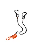 Sprzęt wspinaczkowy - LONŻA ERGO TEX-BLACK-ORANGE - miniaturka - grafika 1