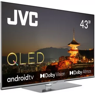 Telewizor JVC LT-43VAQ830P 43" QLED 4K Android TV - Telewizory - miniaturka - grafika 1