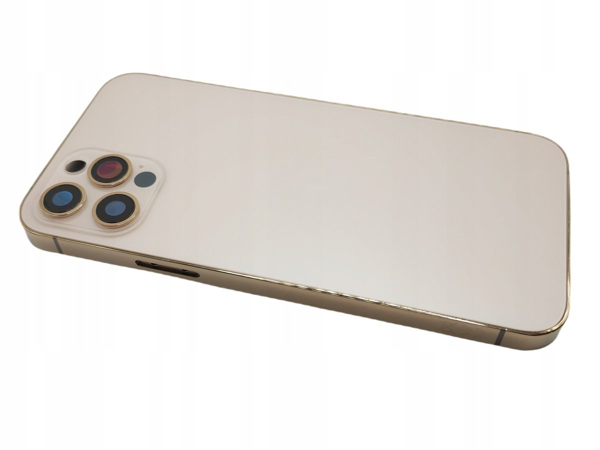 OBUDOWA PANEL TYŁ KORPUS RAMKA DO APPLE IPHONE 12 PRO ZŁOTY