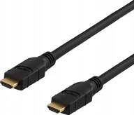 Kable komputerowe i do monitorów - Kabel Deltaco „DELTACO PRIME“ aktyvus HDMI laidas, 5m, 4K 60Hz, „Spectra“, juodas HDMI-3050 - miniaturka - grafika 1