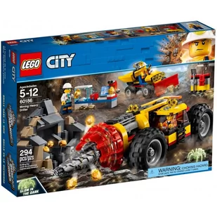 LEGO Ciężkie wiertło górnicze 60186 - Klocki - miniaturka - grafika 1