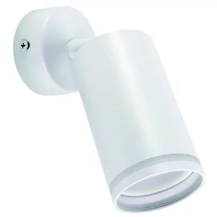 Ideus Lampa ścienna ZULA 03995 regulowany kinkiet tuba biała 03995 - Lampy ścienne - miniaturka - grafika 1