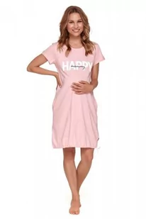 Doctor nap TCB 9504 sweet pink damska koszula nocna - Piżamy ciążowe - miniaturka - grafika 1