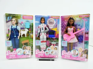 Barbie Kariera Lalka z funkcj mix HRG41 MATTEL - Lalki dla dziewczynek - miniaturka - grafika 1