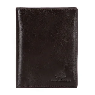 Skórzane etui na dokumenty pionowe ciemny brąz - Biżuteria - akcesoria Skórzane etui na dokumenty pionowe ciemny brąz - Biżuteria - akcesoria - miniaturka - grafika 1