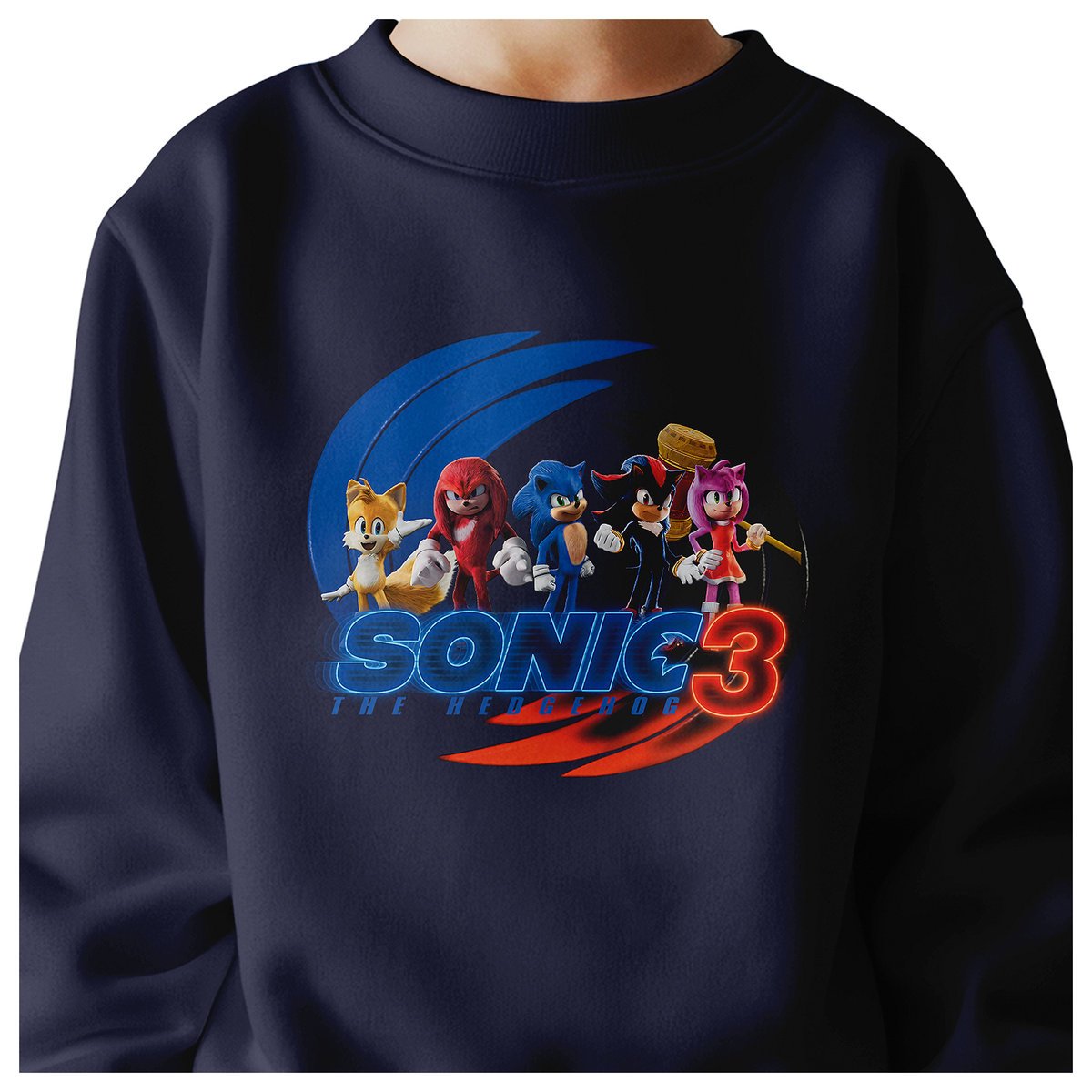 BLUZA DZIECIĘCA SONIC 3 110-116 DLA DZIEWCZYNKI CHŁOPCA
