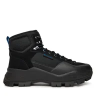 Buty trekkingowe męskie - Trekkingi Tommy Jeans Tjm Hybrid Boot EM0EM01633 Czarny - miniaturka - grafika 1