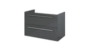 Szafki łazienkowe - Elita Komoda bez blatu 80 Kwadro Plus Antracyt 166774)  166774 - miniaturka - grafika 1