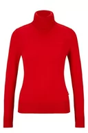 Swetry damskie - BOSS Damski sweter z dzianiny w kolorze jasnoczerwonym, XL (DE) - miniaturka - grafika 1