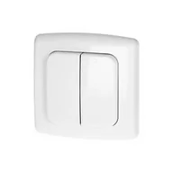 Wyłączniki światła i elektryczne - Orno Włącznik podwójny natynkowy, do zdalnego sterowania włącznikami podtynkowymi i gniazdami,z nadajnikiem radiowym, Smart Home - miniaturka - grafika 1