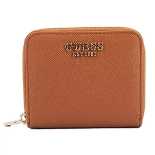 Guess Damska torba Laurel SLG SMALL zapinana na zamek, lekka koniakowa, rozmiar uniwersalny, Lekki koniak, jeden rozmiar - Torebki damskie - miniaturka - grafika 1