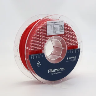 Gembird GEMBIRD Filament PLA High Speed red 1 75 mm 1 kg - Filamenty i akcesoria do drukarek 3D - miniaturka - grafika 1