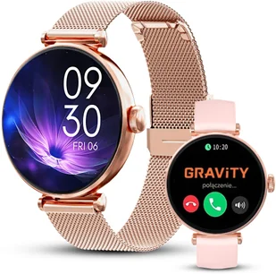 Gravity GT26-1 RG/RG/PK Zegarek damski - Smartwatch - miniaturka - grafika 1