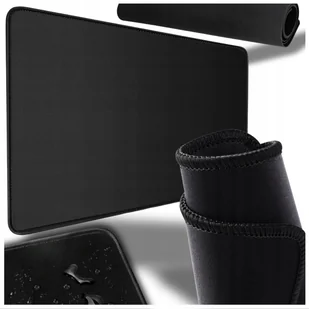 PODKŁADKA POD MYSZ MYSZKĘ GAMINGOWA PODKŁADKA MATA NA BIURKO 35x25cm CZARNA - Podkładki pod mysz PODKŁADKA POD MYSZ MYSZKĘ GAMINGOWA PODKŁADKA MATA NA BIURKO 35x25cm CZARNA - Podkładki pod mysz - miniaturka - grafika 1