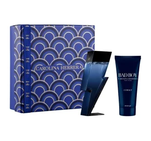Carolina Herrera Bad Boy Cobalt woda perfumowana spray 100 ml + żel pod prysznic 100 ml - Zestawy perfum męskich - miniaturka - grafika 1