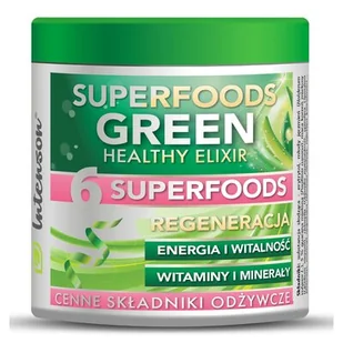 Intenson Green superfood elixir 150g - - Zdrowa żywność - miniaturka - grafika 2