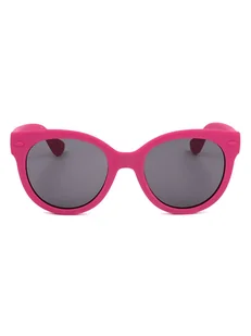 Havaianas Dziecięce okulary przeciwsłoneczne w kolorze czarno-różowym - Okulary przeciwsłoneczne - miniaturka - grafika 1