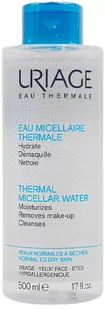 Woda micelarna Uriage Thermal Micellar Water Normal Dry Skin 500 ml (8436552910078) - Płyny micelarne - miniaturka - grafika 1