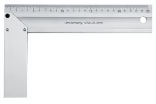 Vorel Kątownik Stolarski Aluminiowy 300mm 18361 - Inne urządzenia pomiarowe - miniaturka - grafika 2
