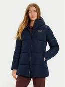 Kurtki damskie - EA7 Emporio Armani Kurtka zimowa 6DTK03 TN8AZ 0562 Granatowy Regular Fit - miniaturka - grafika 1