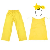 Stroje karnawałowe - ZESTAW GWIAZDA BETLEJEMSKA ŻÓŁTY 134-140 4el - miniaturka - grafika 1