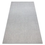 Dywany - Dywan SZNURKOWY SIZAL FLAT 48663/037 srebrny GŁADKI szary 160x230 cm - miniaturka - grafika 1