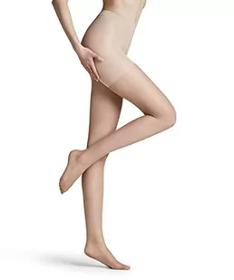 FALKE Kobiety Rajstopy Invisible Deluxe Shaping 8 DEN W TI Superprzezroczysty 8 Den z efektem modelującym 1 Para, Beżowy (Cocoon 4059), S - Rajstopy - miniaturka - grafika 1