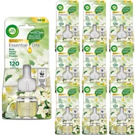 Odświeżacze powietrza - Zestaw Air Wick Electrical Białe Kwiaty Odświeżacz 10*19ml Wkład - miniaturka - grafika 1