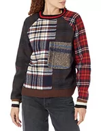 Swetry damskie - Desigual Sweter damski, brązowy, XS - miniaturka - grafika 1